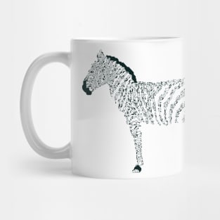 Zebra Electronic Mug